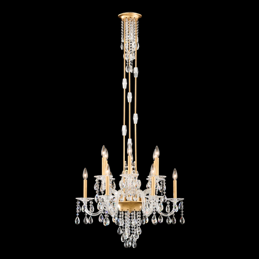 Schonbek S93512 Rainier 12-lt 27" Chandelier - French Gold