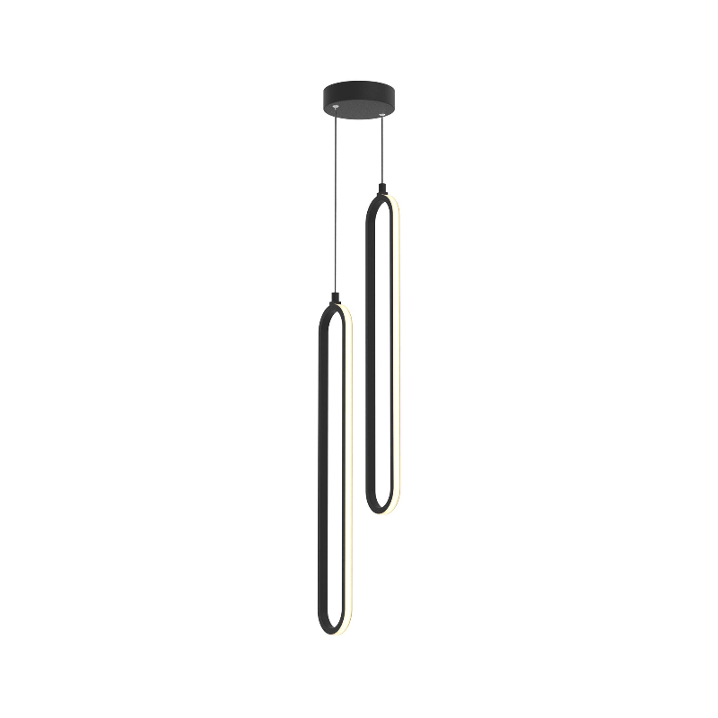 AFX SIEP24LAJD1 SIEP Series Sienna 2-lt 5" LED Multi Pendant