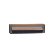 Focus Industries SL50LEDP 7" 5W LED Brick Light, 12V - Brass Acid