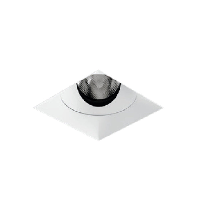 Entra ENCL2SR CL 2" 12W LED Square Flangeless Adjustable Remodel Downlight