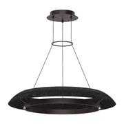 Visual Comfort SLCH559 Noa 33" LED Chandelier - Bronze/Washed Black