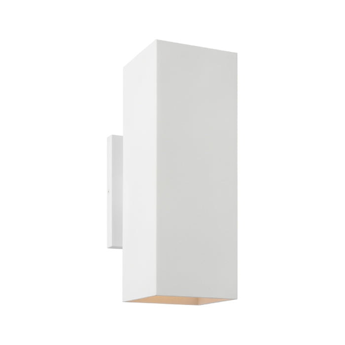 Visual Comfort SLO1112 Pohl 2-lt 14" Tall LED Outdoor Medium Wall Lantern - Outdoor Textured White
