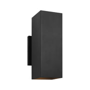 Visual Comfort SLO1112 Pohl 2-lt 14" Tall LED Outdoor Medium Wall Lantern - Textured Black