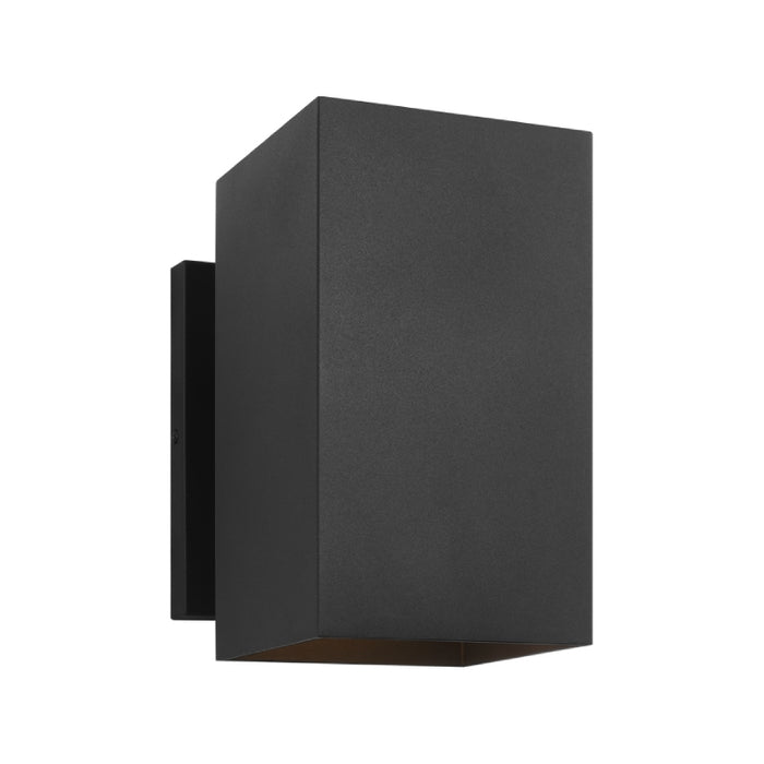 Visual Comfort SLO1121 Pohl 1-lt 5" Outdoor Medium Wall Lantern - Textured Black