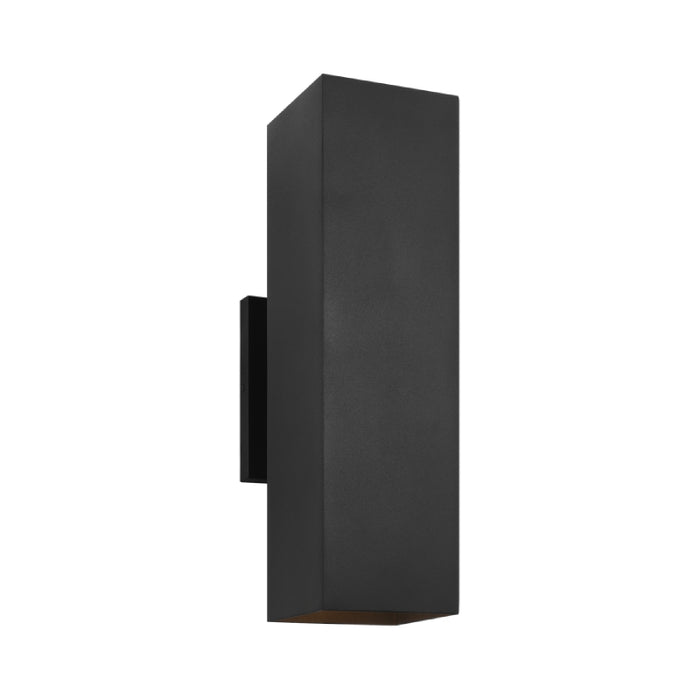 Visual Comfort SLO1132 Pohl 2-lt 19" Tall Outdoor Large Wall Lantern - Textured Black
