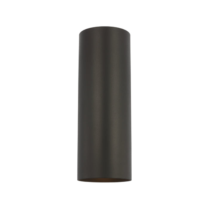 Visual Comfort SLO1152 Cylinders 2-lt 14" Outdoor Medium Wall Lantern - Textured Black