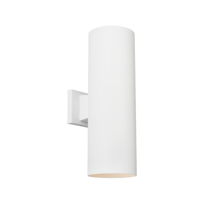 Visual Comfort SLO1172 Cylinders 2-lt 18" Outdoor Large Wall Lantern - Outdoor Textured White
