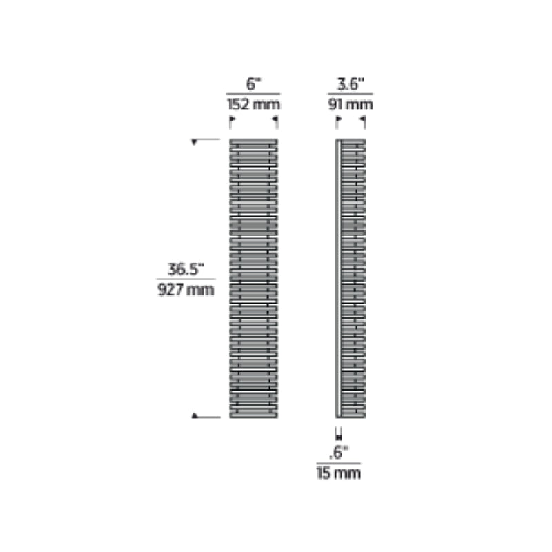 Visual Comfort SLOWS718 Quoddy 1-lt 37" Tall LED Outdoor Wall Sconce