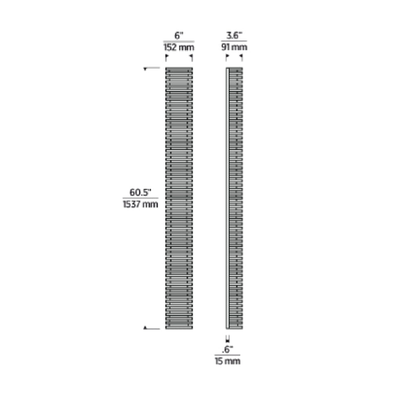 Visual Comfort SLOWS720 Quoddy 1-lt 61" Tall LED Outdoor Wall Sconce