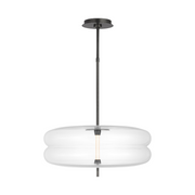 Visual Comfort SLPD31027C Shakkei 1-lt 22" LED Pendant - Bronze