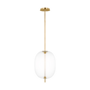 Visual Comfort SLPD31227C Heian 1-lt 13" LED Pendant - Natural Brass