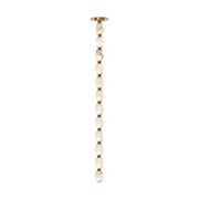 Visual Comfort SLPD551 Collier 2" LED Pendant with Remote Mount Driver - Hand Rubbed Antique Brass