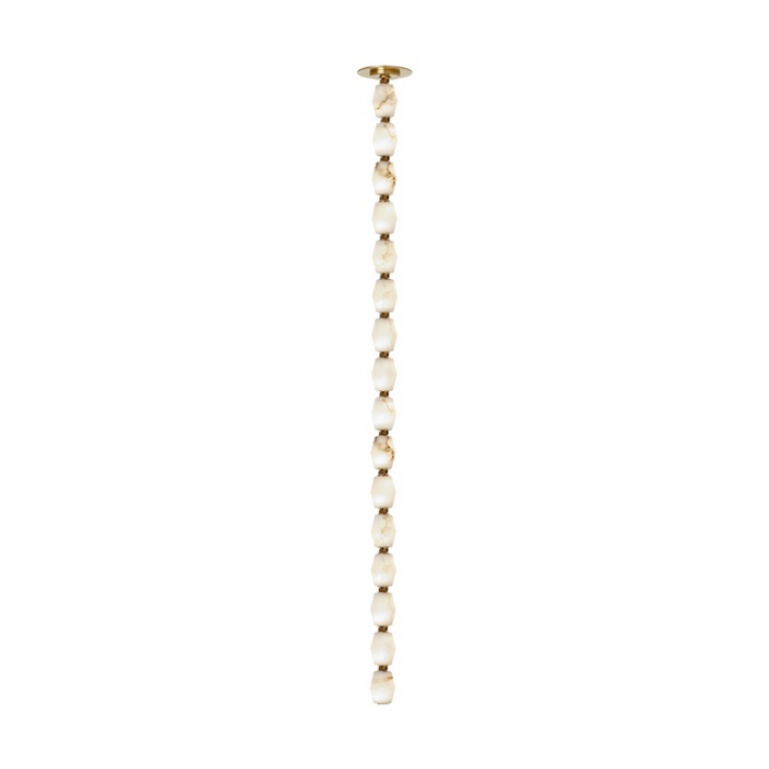 Visual Comfort SLPD552 Collier 2" LED Pendant with Remote Mount Driver - Hand Rubbed Antique Brass