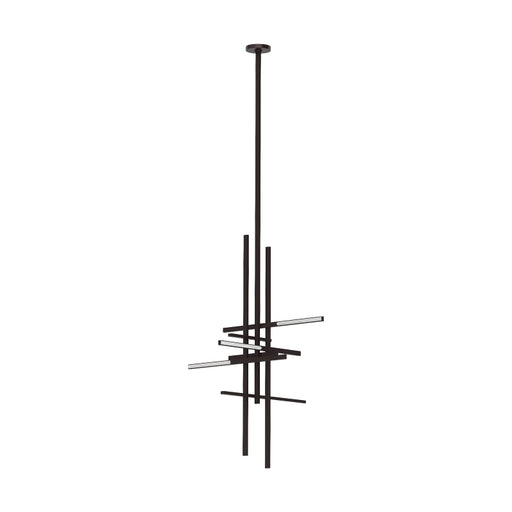 Visual Comfort SLPD563 Cityscape 36" LED Pendant - Bronze