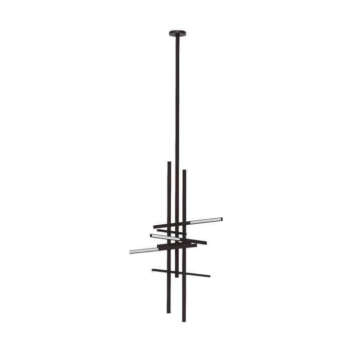Visual Comfort SLPD563 Cityscape 36" LED Pendant - Bronze