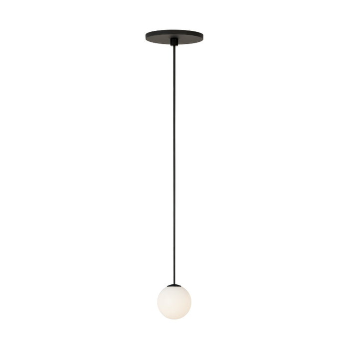 Visual Comfort SLPD585 Orbet 1-lt 3" LED Pendant - Nightshade Black