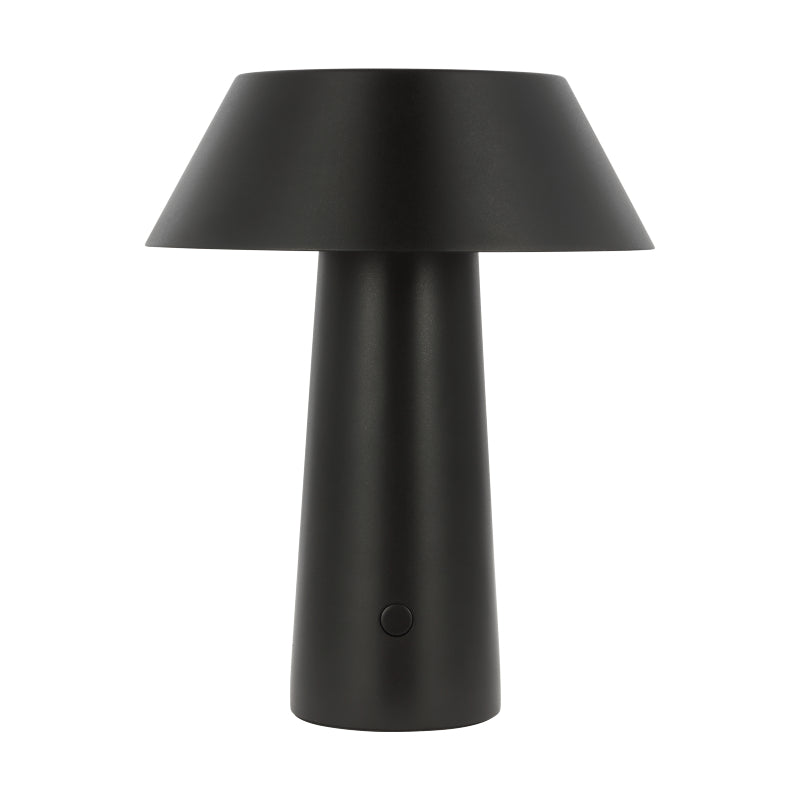 Visual Comfort SLTB25727 Sesa 1-lt 8" Tall LED Table Lamp - Black