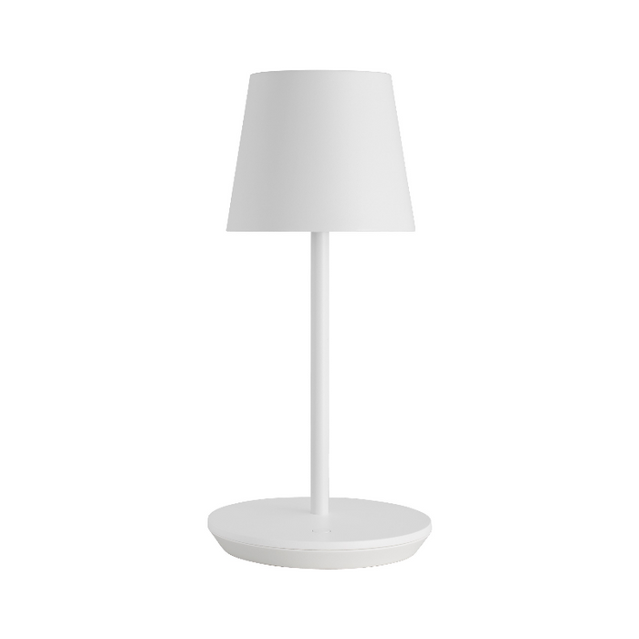Visual Comfort SLTB53127 Nevis 1-lt 11" Tall LED Table Lamp - Matte White