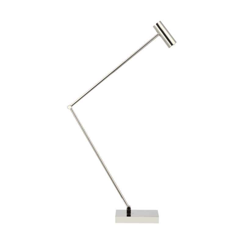 Visual Comfort SLTB573 Ponte 40" LED Table Lamp - Polished Nickel