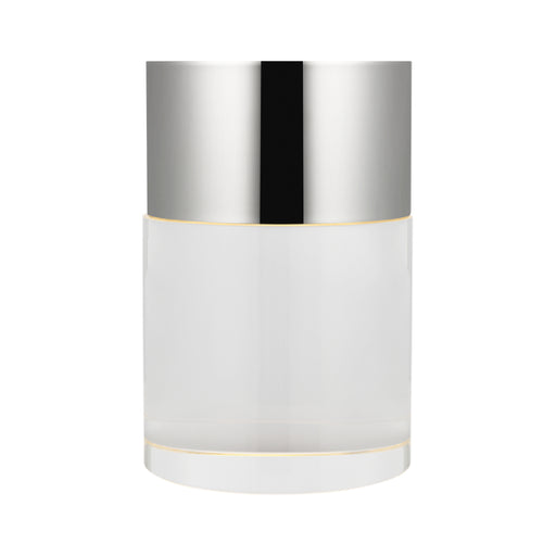 Visual Comfort SLTB66827 Caspe 6" Tall LED Rechargeable Table Lamp - Polished Nickel