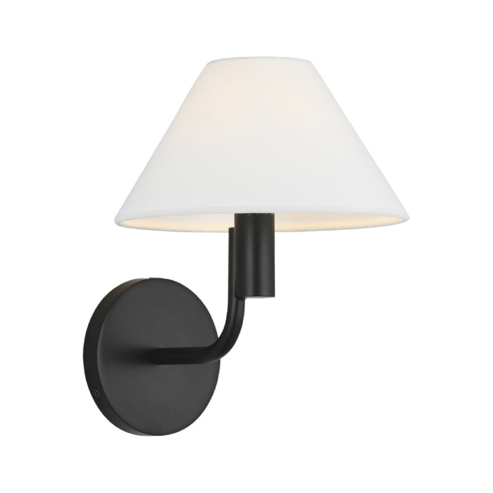 Visual Comfort SLW1001 Colfax 1-lt 10" Tall LED Small Wall Sconce - Aged Iron