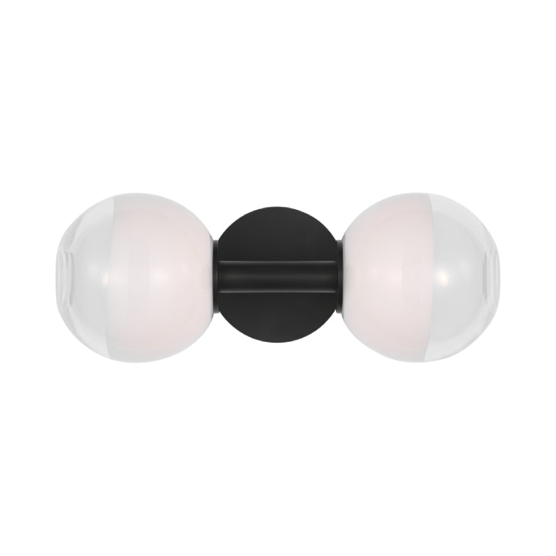 Visual Comfort SLW1032 Torian 2-lt 15" LED Linear Wall Sconce - Aged Iron