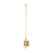 Visual Comfort SLWS564 Cityscape X-Large 36" Tall LED Wall Sconce - Hand Rubbed Antique Brass