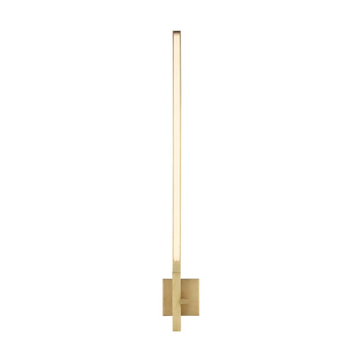 Visual Comfort SLWS564 Cityscape X-Large 36" Tall LED Wall Sconce - Hand Rubbed Antique Brass
