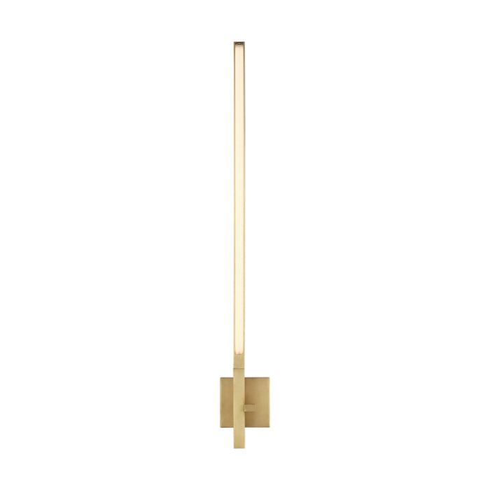 Visual Comfort SLWS564 Cityscape X-Large 36" Tall LED Wall Sconce - Hand Rubbed Antique Brass