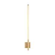 Visual Comfort SLWS679 Cityscape Right 36" Tall LED Wall Sconce - Hand Rubbed Antique Brass