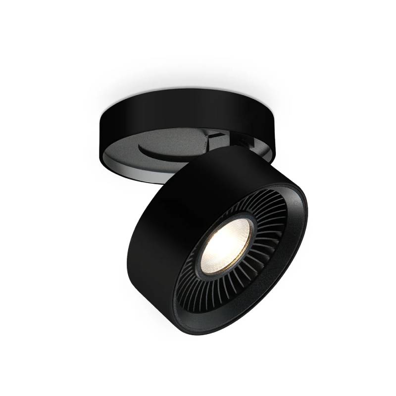 Kuzco FM9405-UNV Solo 1-lt 5" LED Flush Mount-Black