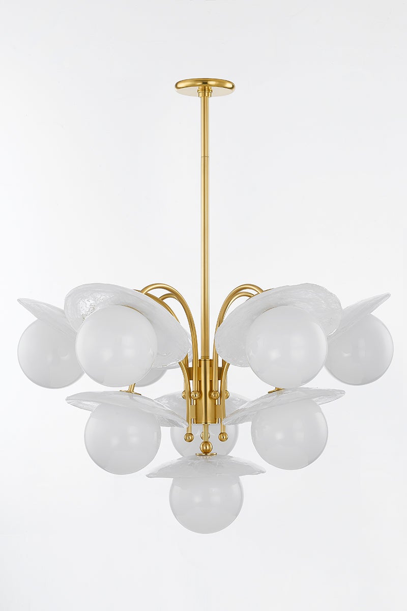 Hudson Valley 1833 Stampford 10-lt 33" Chandelier