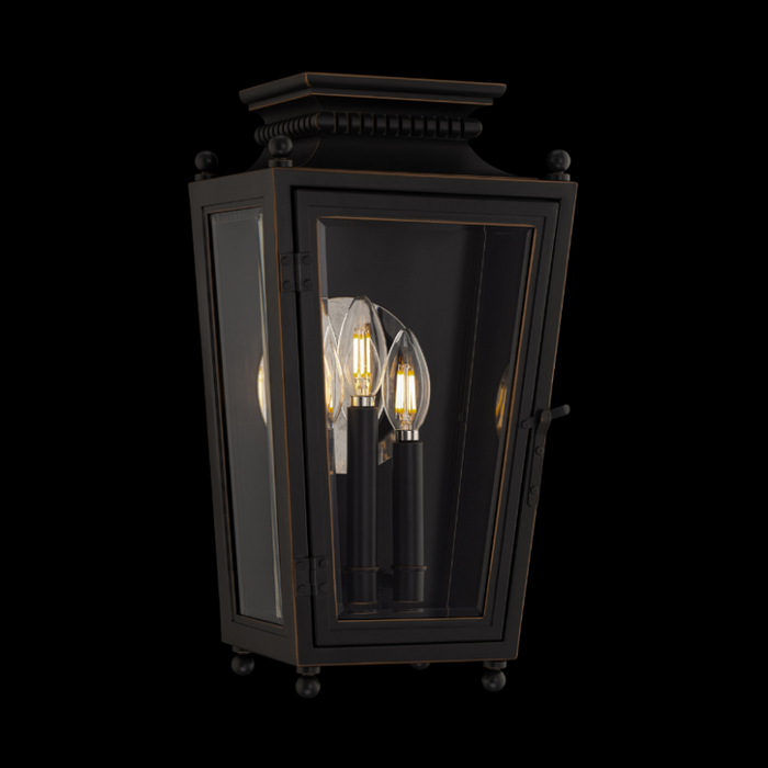 Schonbek SW31517 Milton 3-lt 17" Tall Outdoor Wall Sconce - Oil Rubbed Bronze