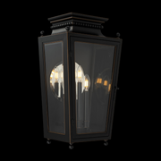 Schonbek SW31523 Milton 4-lt 23" Tall Outdoor Wall Sconce - Oil Rubbed Bronze