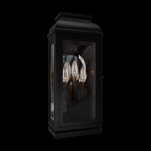 Schonbek SW34521 La motte 3-lt 21" Tall Outdoor Wall Sconce