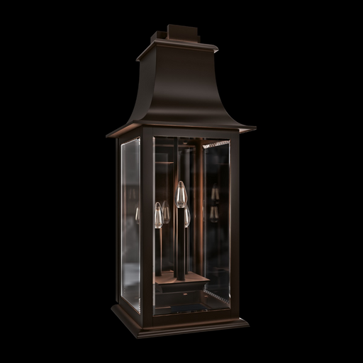 Schonbek SW36532 Proctor 3-lt 32" Tall Outdoor Wall Sconce