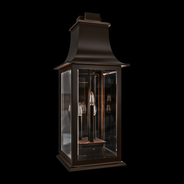 Schonbek SW36532 Proctor 3-lt 32" Tall Outdoor Wall Sconce