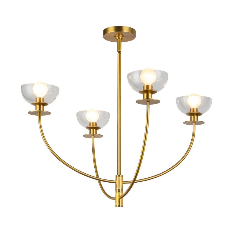 Alora Mood CH515226 Sylvia 4-lt 27" Chandelier