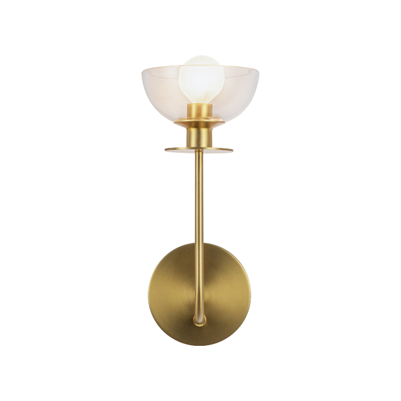 Alora Mood WV515205 Sylvia 1-lt 12" Tall Wall Sconce