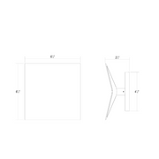 Sonneman 3440 Turo 1-lt 7" LED Wall Sconce