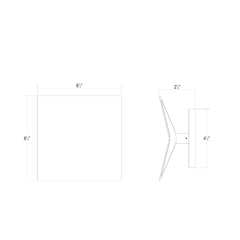 Sonneman 3440 Turo 1-lt 7" LED Wall Sconce