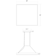 Sonneman 3974 Pi 1-lt 30" LED Pendant