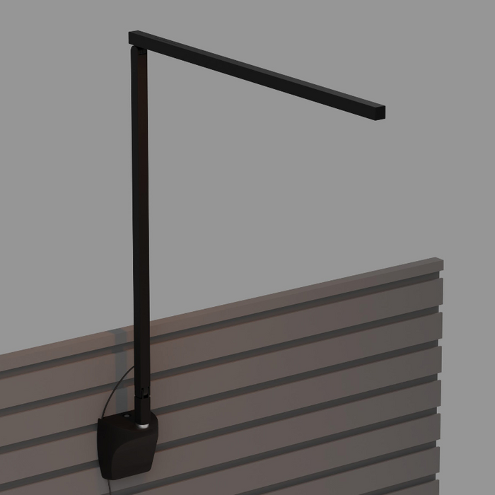 Koncept ZBD1000 Z-Bar Solo Gen 4 LED Desk Lamp, Wall Mount - Matte Black/Slatwall Mount