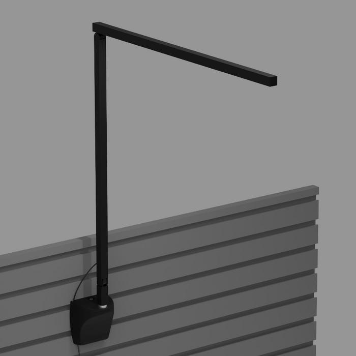 Koncept ZBD1000 Z-Bar Solo Pro Gen 4 LED Desk Lamp, Wall Mount - Matte Black/Slatwall Mount