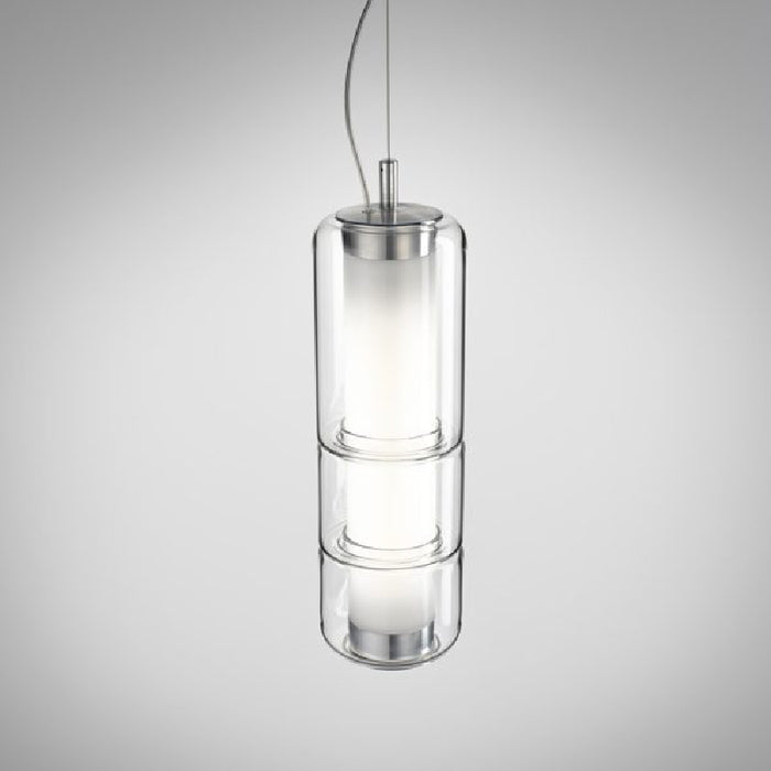 Leucos Stacking 30 1-lt 4" LED Vertical Pendant