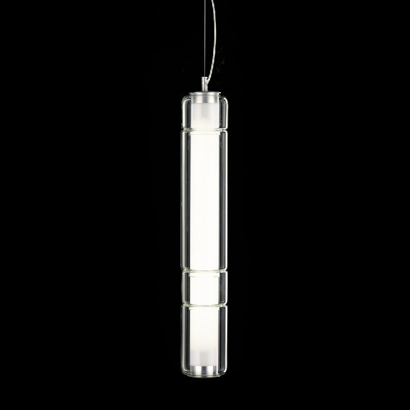 Leucos Stacking 60 1-lt 4" LED Vertical Pendant