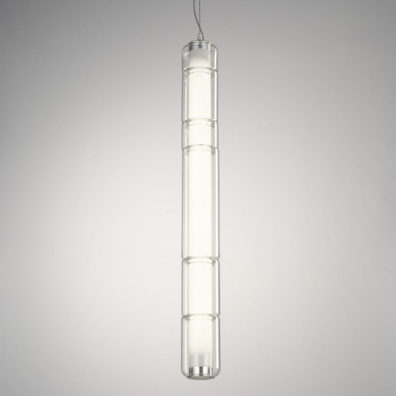 Leucos Stacking 90 1-lt 4" LED Vertical Pendant