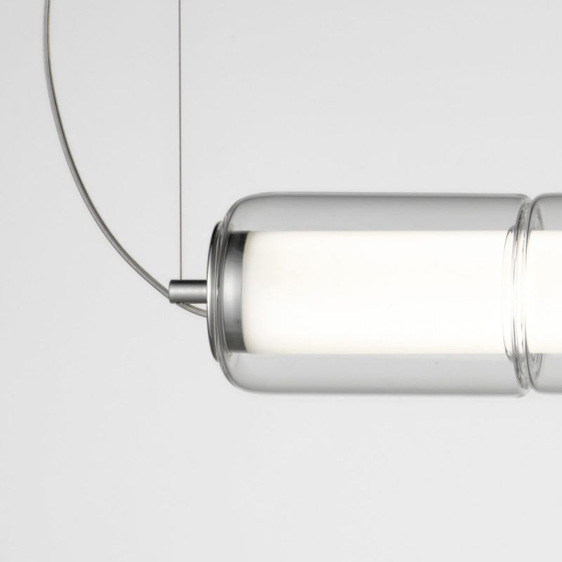Leucos Stacking S 180 1-lt 73" LED Horizontal Pendant