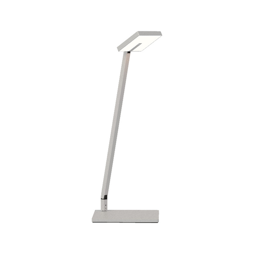 Koncept FCD-1 Focaccia Solo LED Desk Lamp - Silver/Standard Desk Base