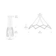 Pablo Designs Stella 16 LED Pendant